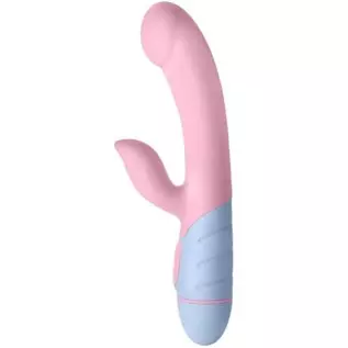 ffix rabbit vibrator provides dual stimulation with 20 powerful vibration modes and more powerful boost mode, this waterproof, b