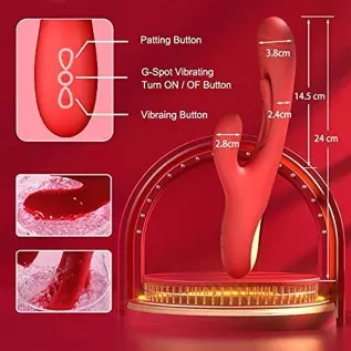15-Day Fast DELIVERY Rabbit Patting Vibrator for Clitoris Women Stimulator Massager Powerful G Spot Vibrating Sex Toys Female Go 15-Day Fast DELIVERY Rabbit Patting Vibrator for Clitoris Women Stimulator Massager Powerful G Spot Vibrating Sex Toys Female Go