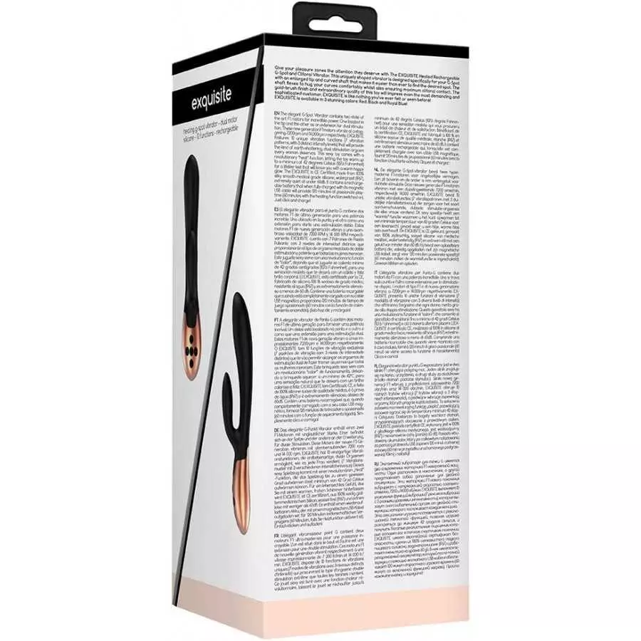 Shots Toys Heating G-spot Vibrator - Exquisite (Red)