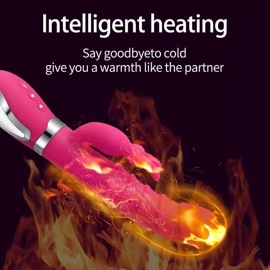 2022 Rabbit Rose Toy Vibrator for Women - Bunny Ears for Clitoris G spot Stimulation,Waterproof Dildo Vibrator with 7 Powerful V