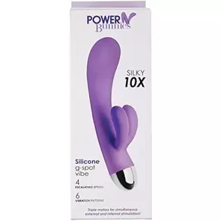 Silky 10X Silicone G-Spot Vibrator