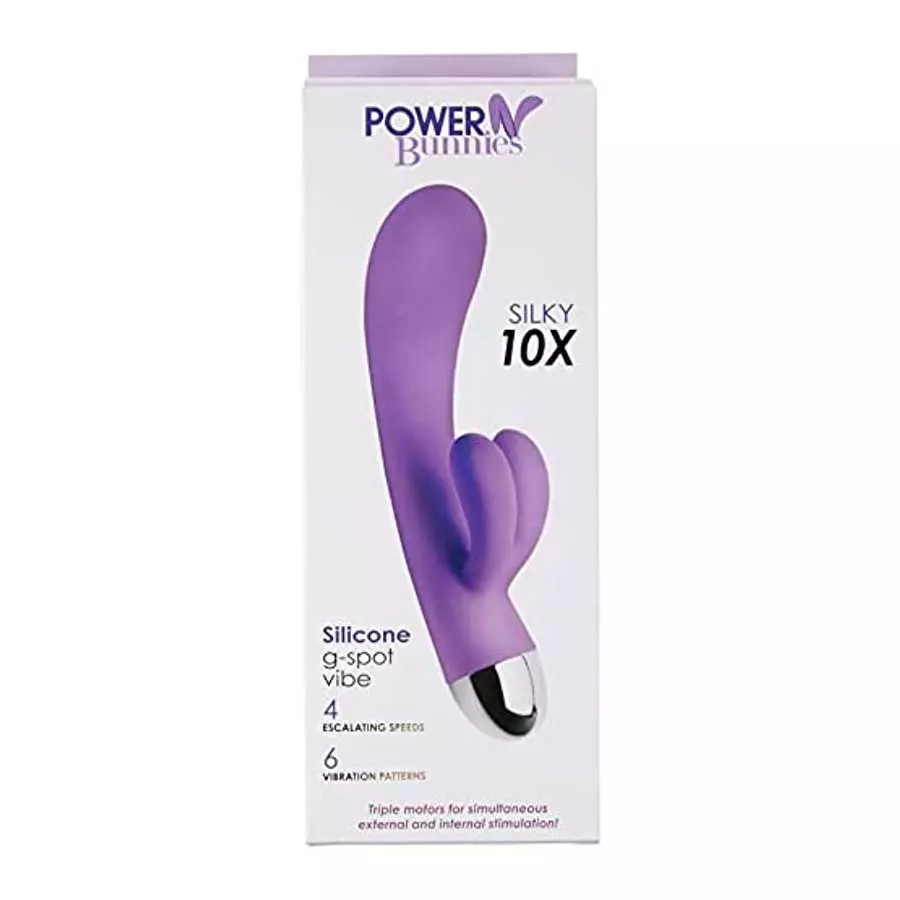 Silky 10X Silicone G-Spot Vibrator