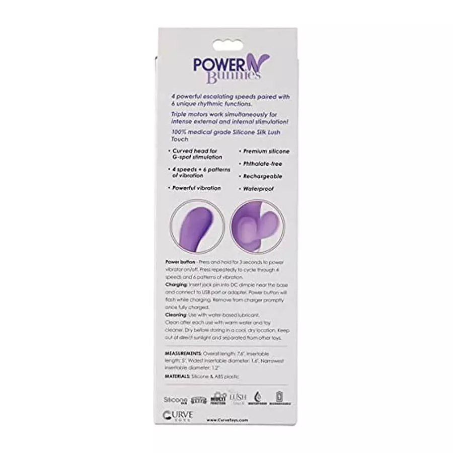 Silky 10X Silicone G-Spot Vibrator