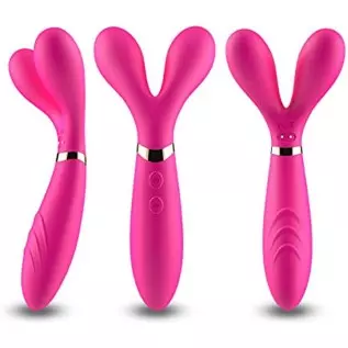 Clitorial Stimulator with 3 Powerful Vibrators and 9 Speed Adult Toy for Women and Couples Rechargeable Waterproof G Spot