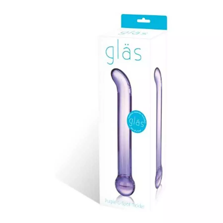Gläs Purple G-Spot Tickler