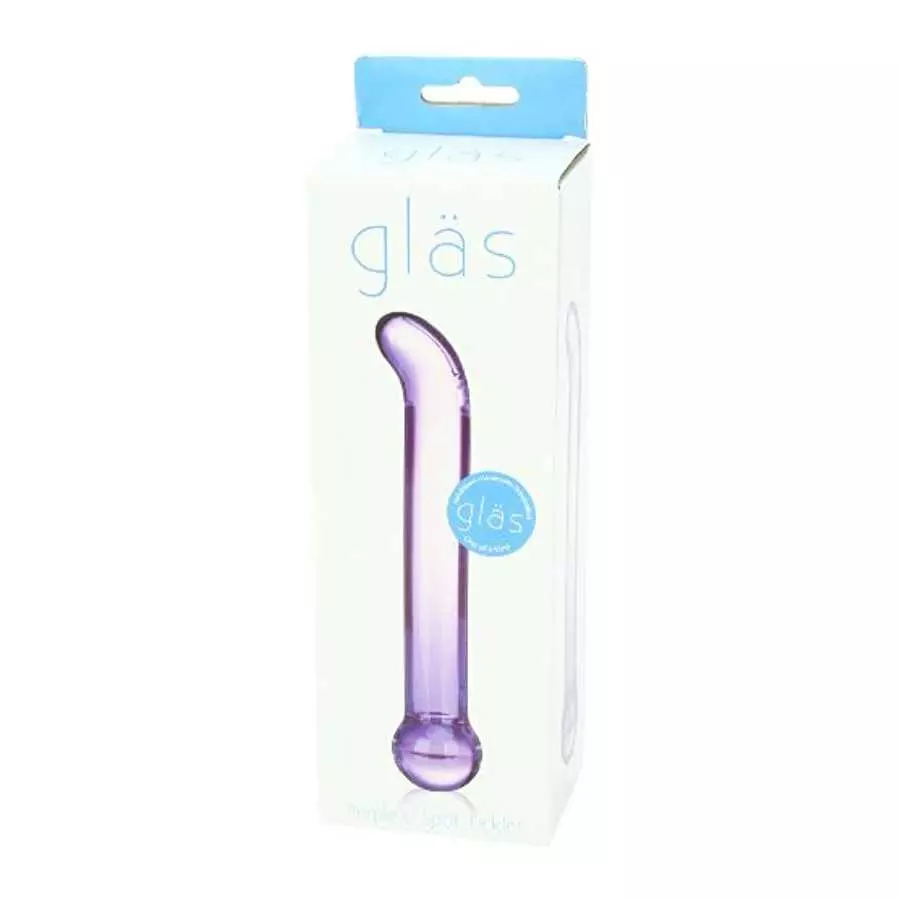 Gläs Purple G-Spot Tickler