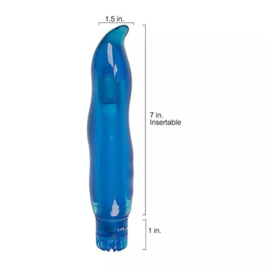 Large Curved Vibrator Waterproof Multi Speed Stimulator with Powerful Vibrations