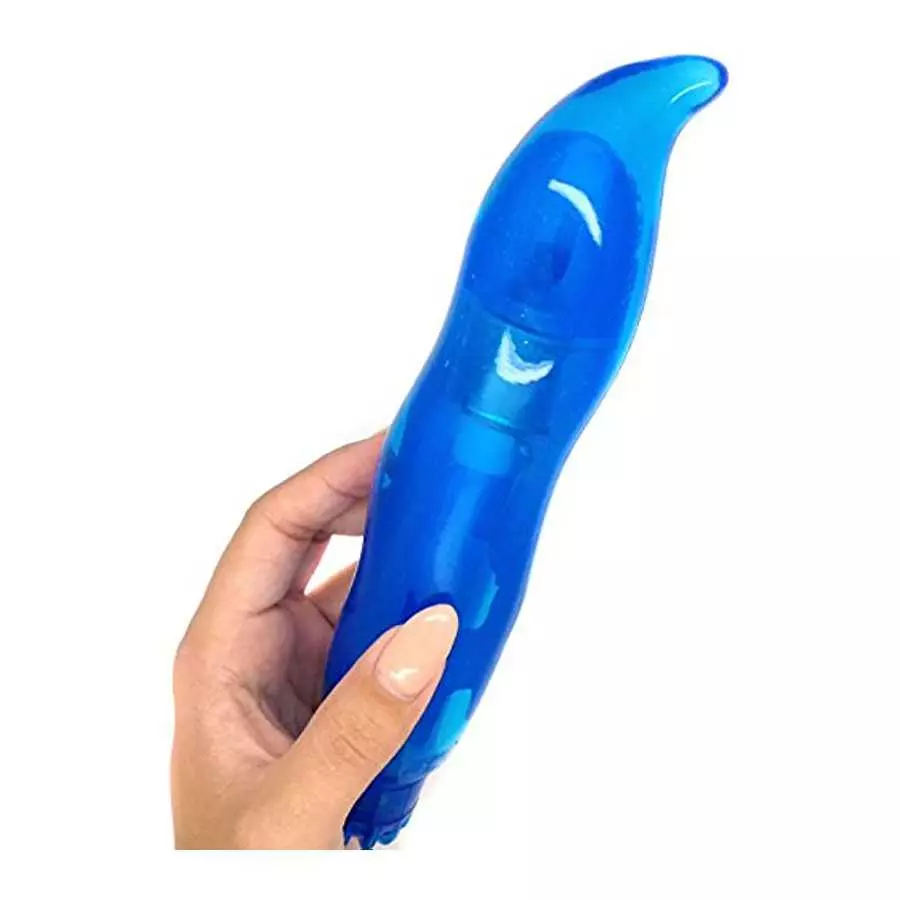 Large Curved Vibrator Waterproof Multi Speed Stimulator with Powerful Vibrations