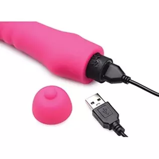 Gossip Lil Wavy 7X Rechargeable Mini Silicone G Spot Vibe Pleasure Toy for Women | 6" Waterproof & Rechargeable Vibe Toy | Seaml