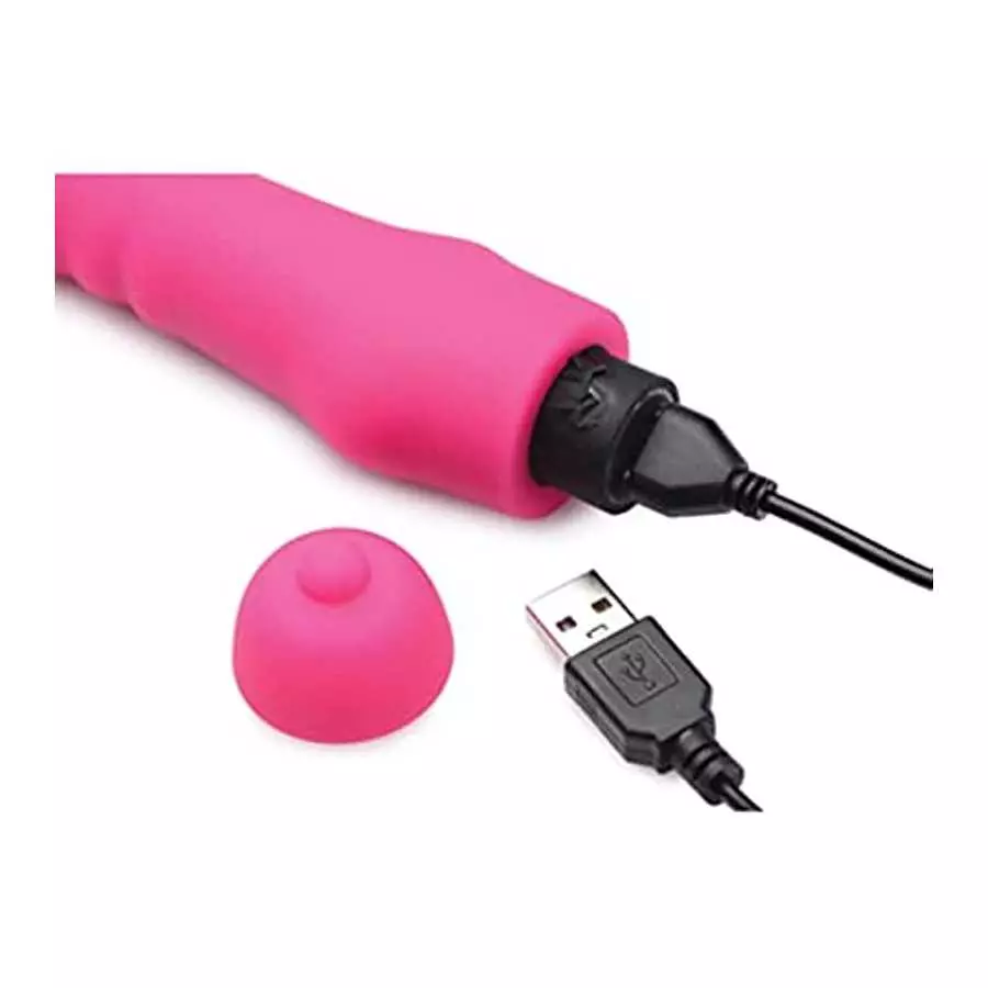 Gossip Lil Wavy 7X Rechargeable Mini Silicone G Spot Vibe Pleasure Toy for Women | 6" Waterproof & Rechargeable Vibe Toy | Seaml