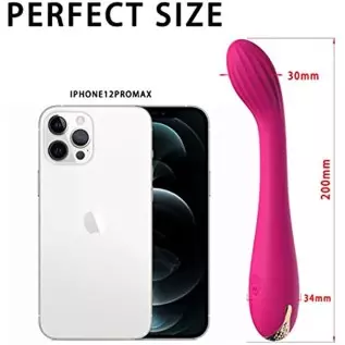 G Spot Vibrator for Women Strong Vibration Modes, Waterproof - Mermaid, Pink