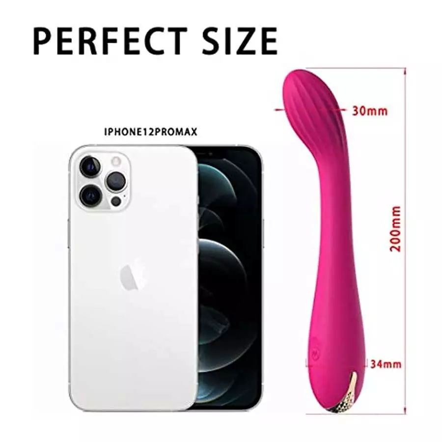 G Spot Vibrator for Women Strong Vibration Modes, Waterproof - Mermaid, Pink