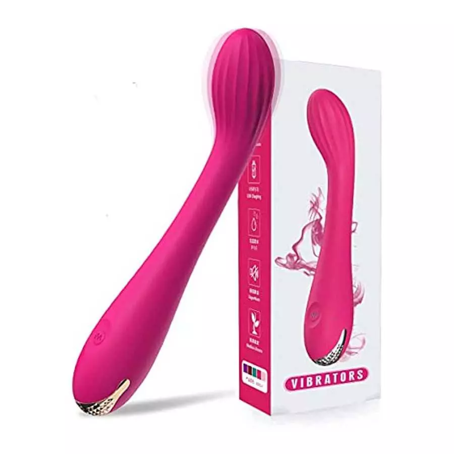 G Spot Vibrator for Women Strong Vibration Modes, Waterproof - Mermaid, Pink