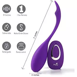 Syrene Remote Control Luxury USB Bullet Vibrator Purple Syrene Remote Control Luxury USB Bullet Vibrator Purple