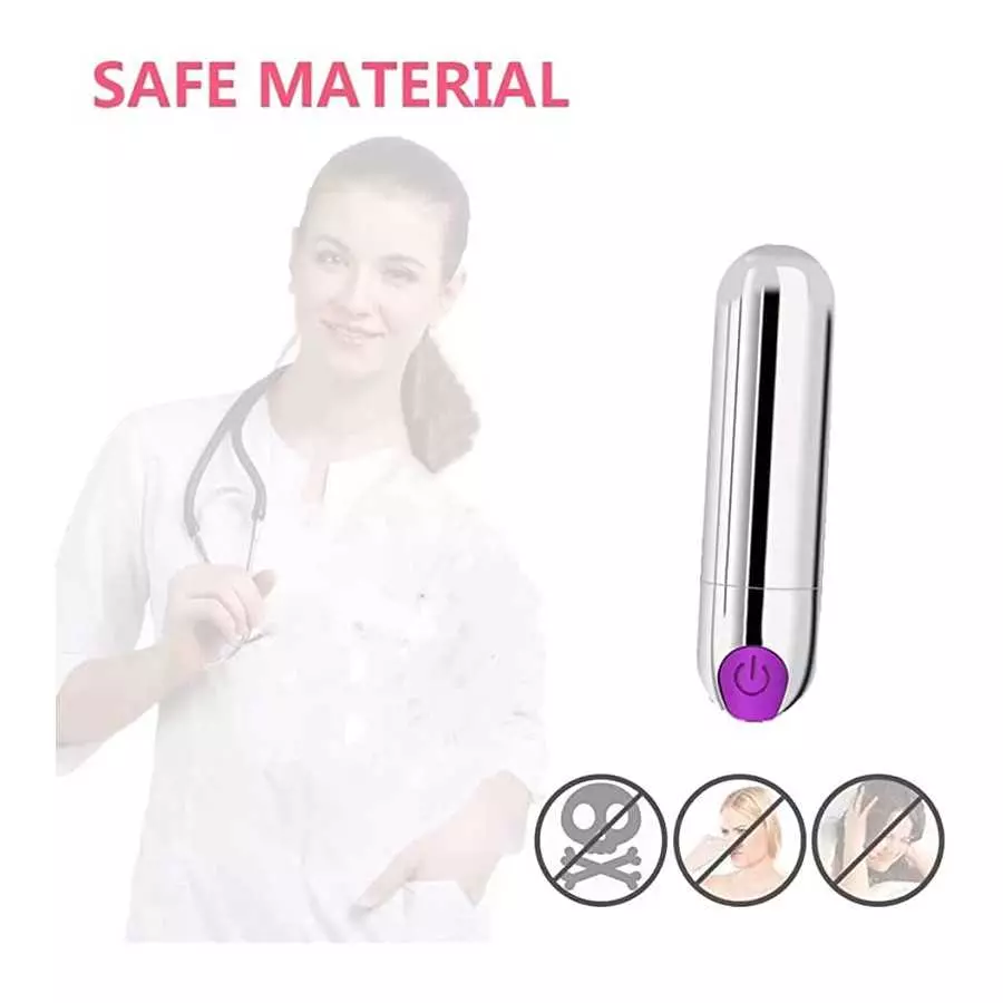 Vibrator Clitoris Anal Butt Plug & G-Spot Nipple Stimulator Vibrating Massager, 10 Powerful Modes Female Nipples Clitoris Stimul