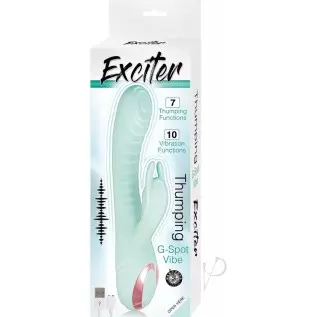 Nasstoys Exciter Thumping G-spot Vibe (Aqua)