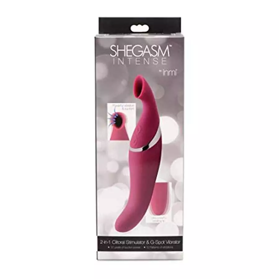 Inmi Shegasm Intense 2 in 1 Clit Stimulator