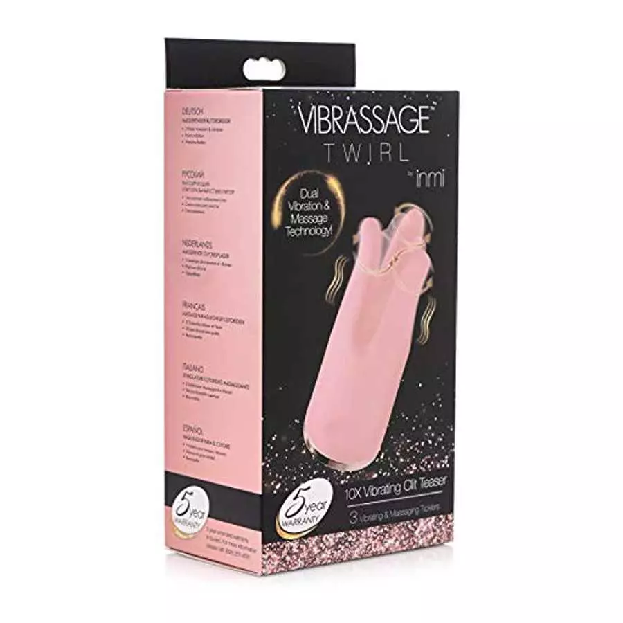Inmi Vibrassage Twirl 10X Vibrating Clit Teaser