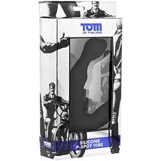 Tom of Finland Silicone P-Spot Vibrator