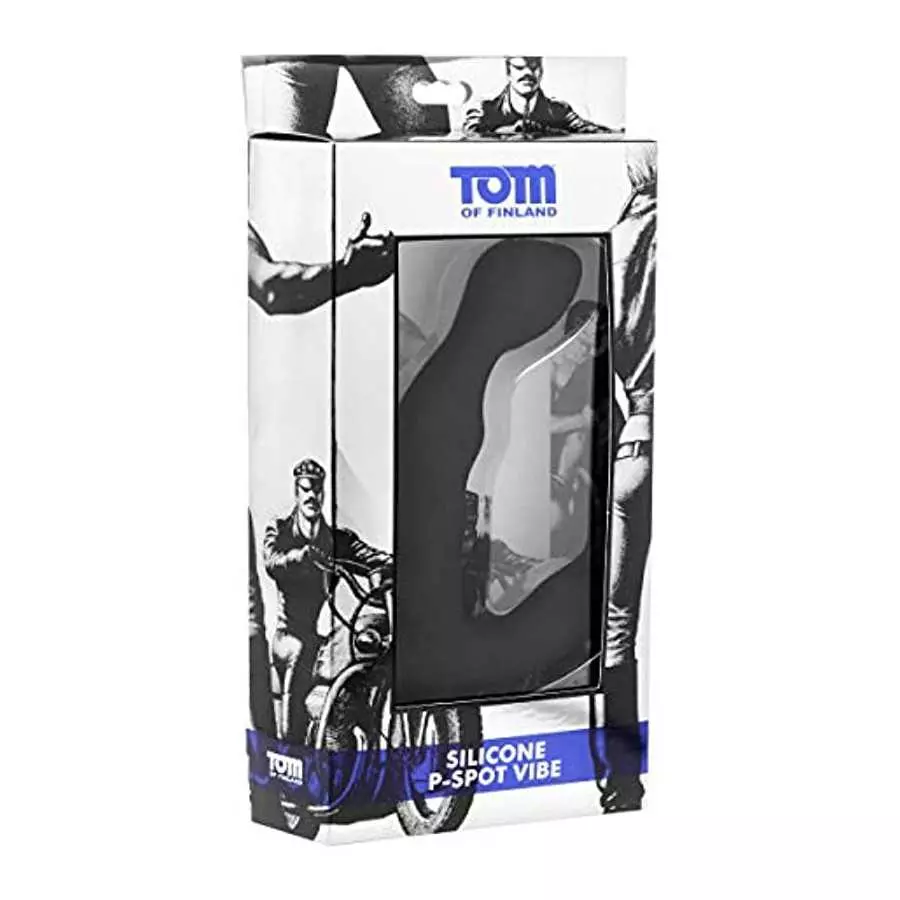 Tom of Finland Silicone P-Spot Vibrator