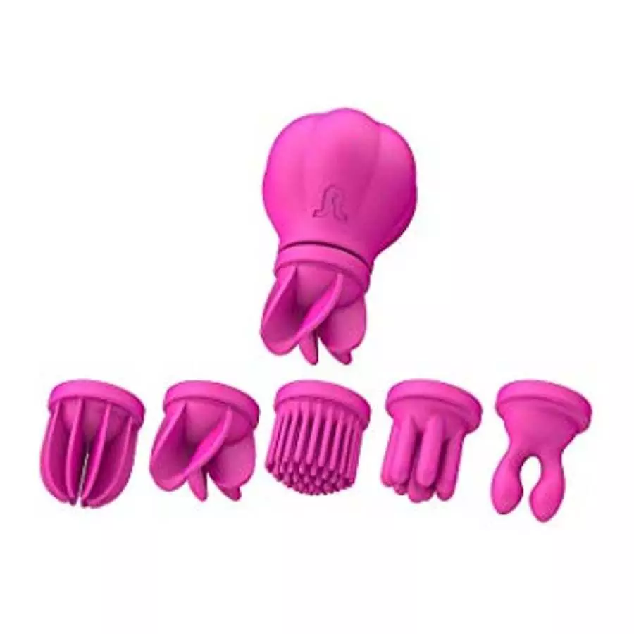 Adrien Lastic Caress Clitoral Stimulator with 5 Heads