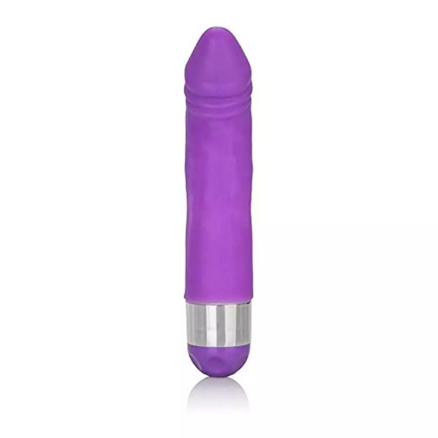 CalExotics Shane’s World Silicone Buddy Vibrator - Waterproof Sex Toys for Couples – Adult Multi Speed Vibe Massager - Purple