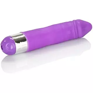 CalExotics Shane’s World Silicone Buddy Vibrator - Waterproof Sex Toys for Couples – Adult Multi Speed Vibe Massager - Purple