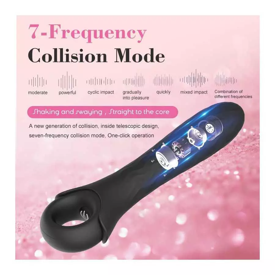 G Spot Vibrator Dildo for Women Dildo Vibrator for Vagina Clitoris Anal Stimulation Rechargeable Vibrating Wand for her Pleasure