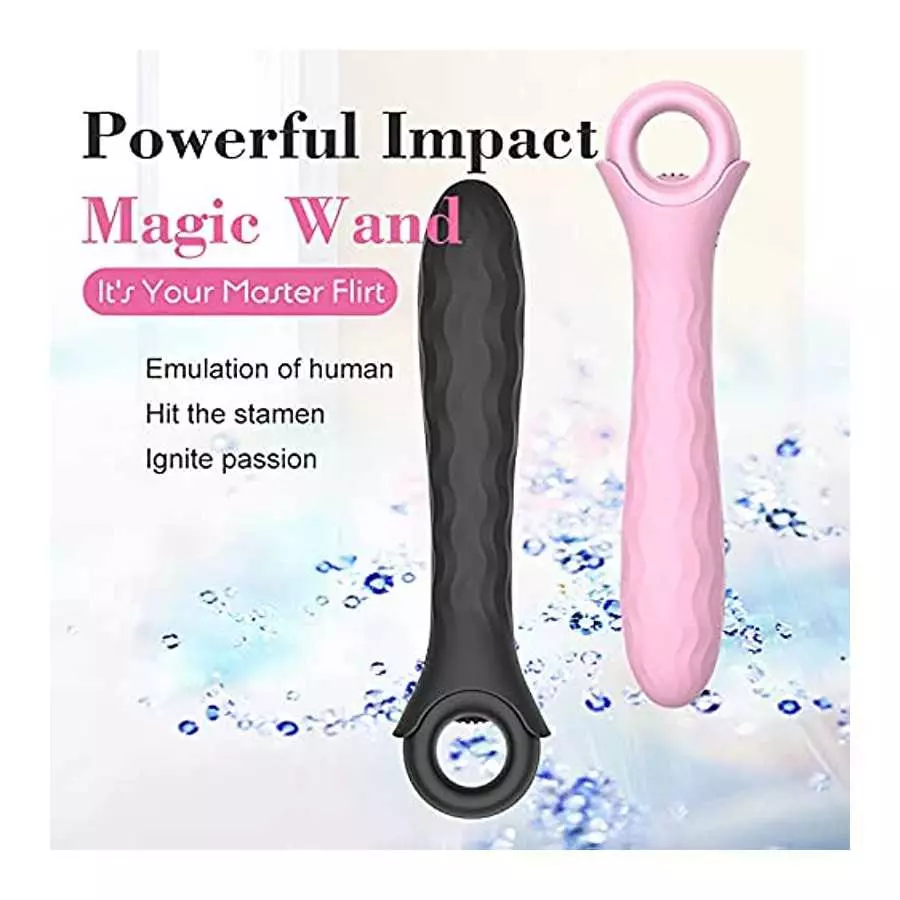 G Spot Vibrator Dildo for Women Dildo Vibrator for Vagina Clitoris Anal Stimulation Rechargeable Vibrating Wand for her Pleasure