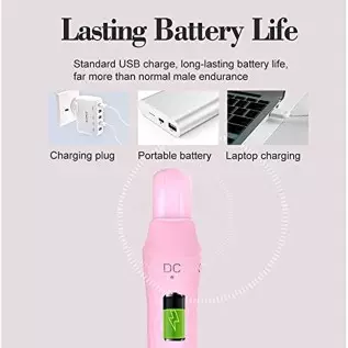 G Spot Vibrator Dildo for Women Dildo Vibrator for Vagina Clitoris Anal Stimulation Rechargeable Vibrating Wand for her Pleasure