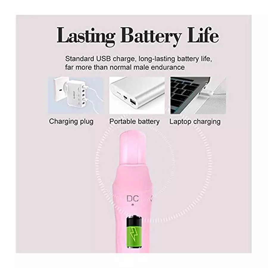 G Spot Vibrator Dildo for Women Dildo Vibrator for Vagina Clitoris Anal Stimulation Rechargeable Vibrating Wand for her Pleasure