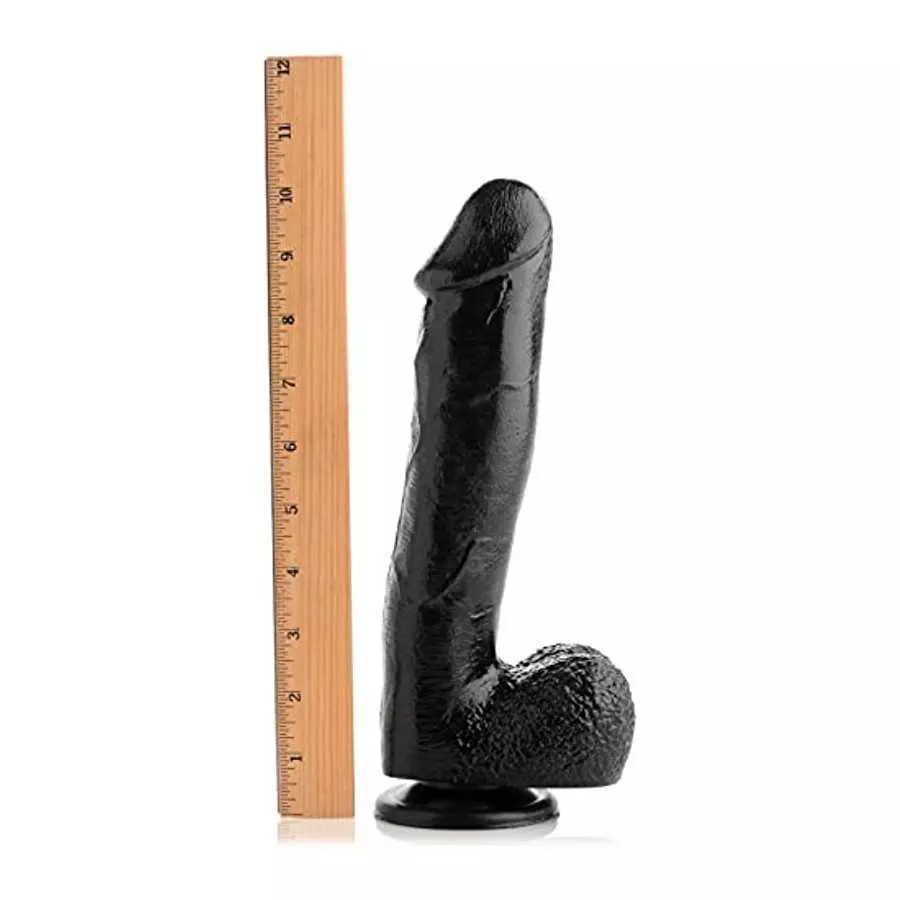 Master Series Mighty Midnight 10 Inch Dildo with Suction Cup Master Series Mighty Midnight 10 Inch Dildo with Suction Cup