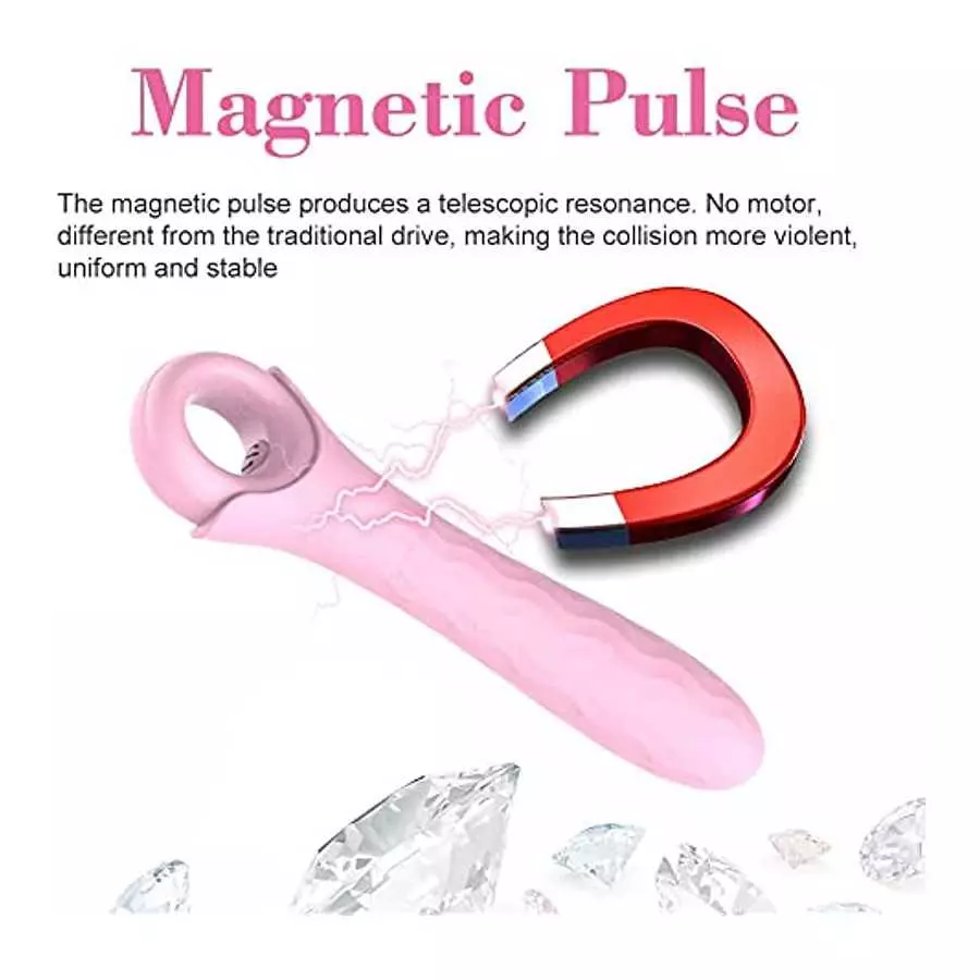 G Spot Vibrator Dildo for Women Dildo Vibrator for Vagina Clitoris Anal Stimulation Rechargeable Vibrating Wand for her Pleasure