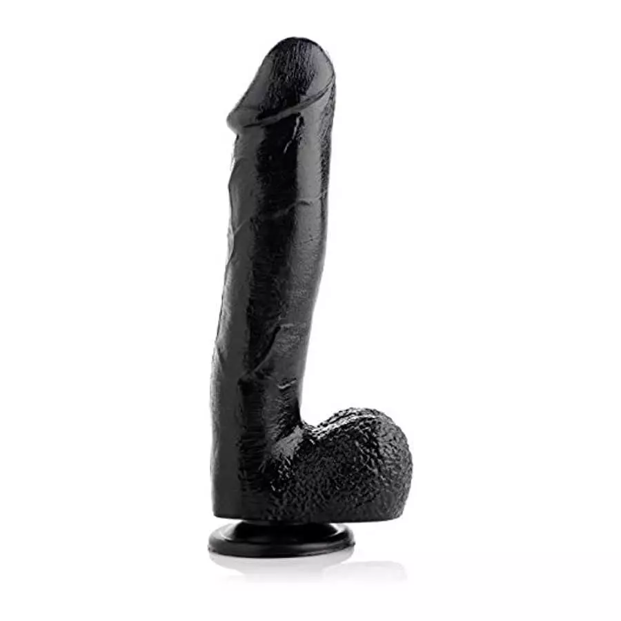 Master Series Mighty Midnight 10 Inch Dildo with Suction Cup