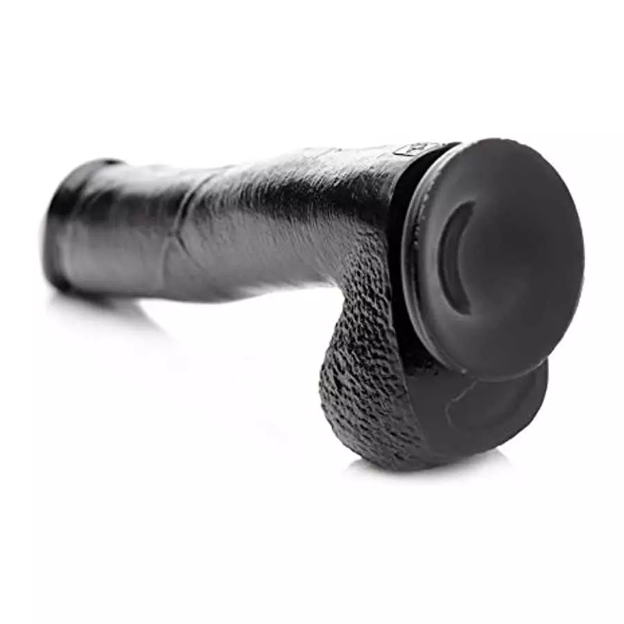 Master Series Mighty Midnight 10 Inch Dildo with Suction Cup