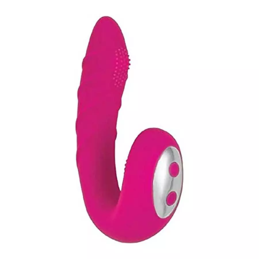 Lustful G-Spot Silicone Rechargeable Vibrator (Pink) Lustful G-Spot Silicone Rechargeable Vibrator (Pink)