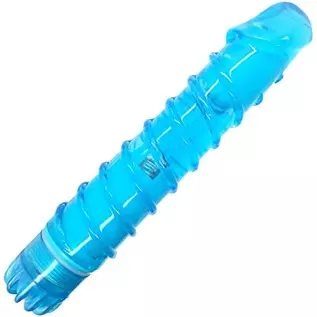 Textured Waterproof Vibrator - Swirl Rippled Texture for Clit and G Spot Stimulation - Multi-Speed Powerful Sex Toy