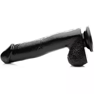 Master Series Mighty Midnight 10 Inch Dildo with Suction Cup Master Series Mighty Midnight 10 Inch Dildo with Suction Cup