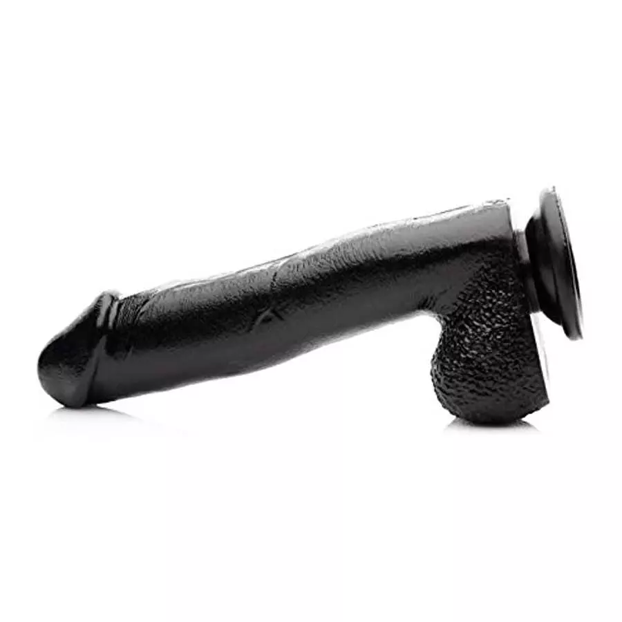Master Series Mighty Midnight 10 Inch Dildo with Suction Cup