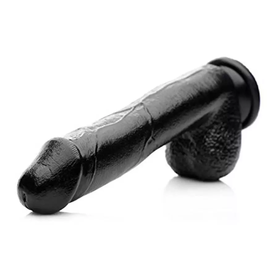 Master Series Mighty Midnight 10 Inch Dildo with Suction Cup