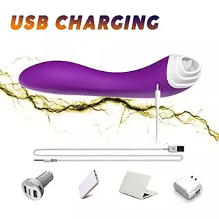 G-Spot Vibrator, Clitoris Licking Stimulator, Dual Stimulation for Clitoral/Nipple/G-spot with 9 Vibrations&9 Pulsations Licking G-Spot Vibrator, Clitoris Licking Stimulator, Dual Stimulation for Clitoral/Nipple/G-spot with 9 Vibrations&9 Pulsations Licking