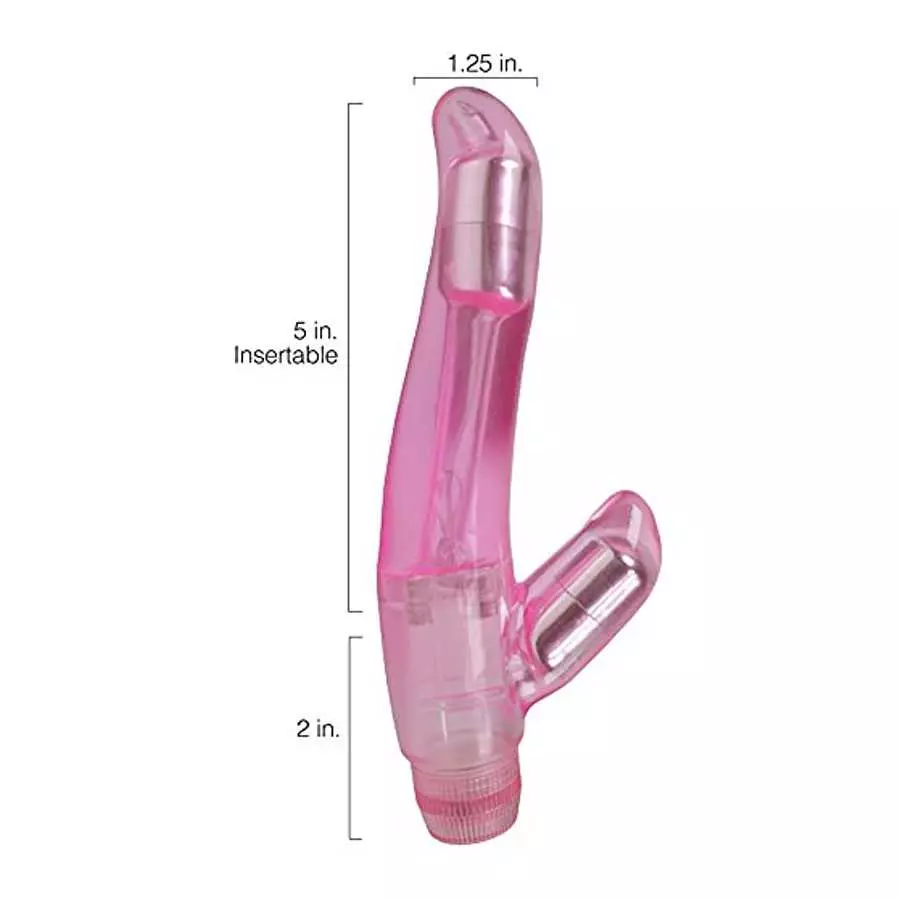 G-Spot and Clitoral Vibrator - Powerful Waterproof Vibe for Clit and Vaginal Stimulation - Powerful Orgasms