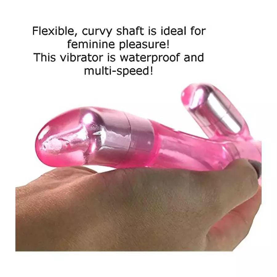G-Spot and Clitoral Vibrator - Powerful Waterproof Vibe for Clit and Vaginal Stimulation - Powerful Orgasms