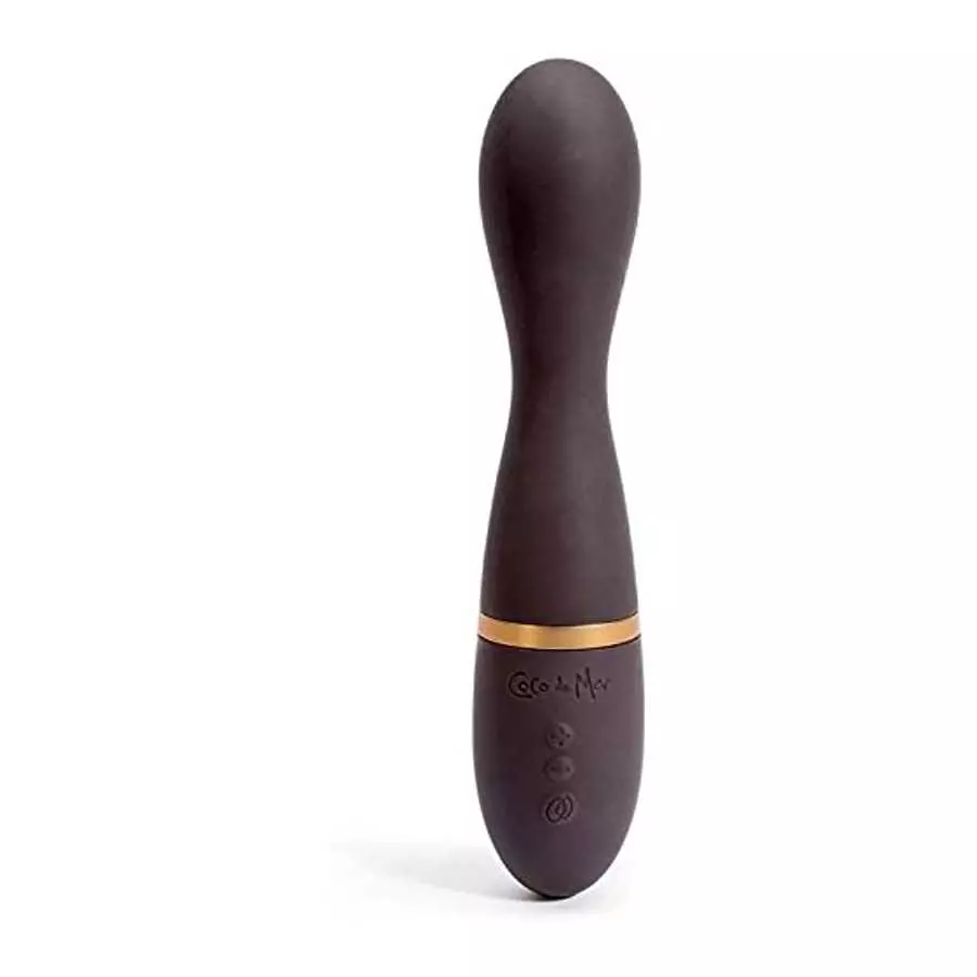 Coco de Mer Emmeline USB Rechargeable Pleasure Wand,Multicolor Coco de Mer Emmeline USB Rechargeable Pleasure Wand,Multicolor
