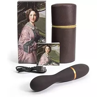 Coco de Mer Emmeline USB Rechargeable Pleasure Wand,Multicolor Coco de Mer Emmeline USB Rechargeable Pleasure Wand,Multicolor