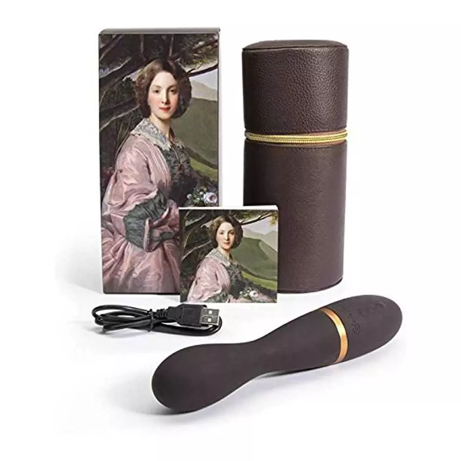 Coco de Mer Emmeline USB Rechargeable Pleasure Wand,Multicolor