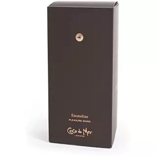 Coco de Mer Emmeline USB Rechargeable Pleasure Wand,Multicolor Coco de Mer Emmeline USB Rechargeable Pleasure Wand,Multicolor