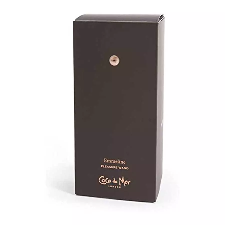 Coco de Mer Emmeline USB Rechargeable Pleasure Wand,Multicolor