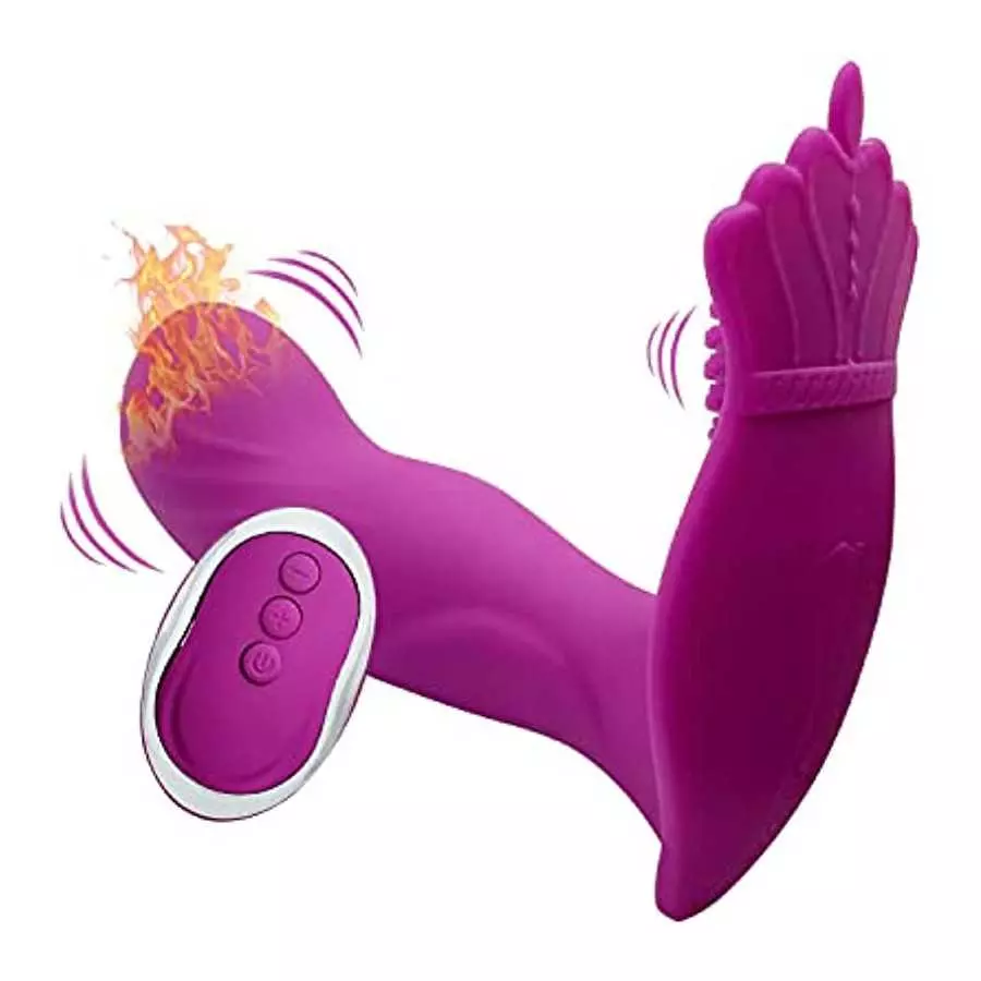 G Spot Clitoral Anal Vibrator Sex Toy with Waterproof Rechargeable Rose Toy Adult Toy for Women