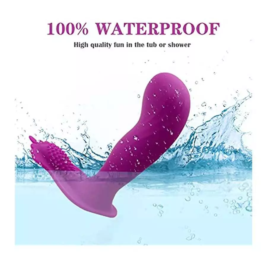 G Spot Clitoral Anal Vibrator Sex Toy with Waterproof Rechargeable Rose Toy Adult Toy for Women